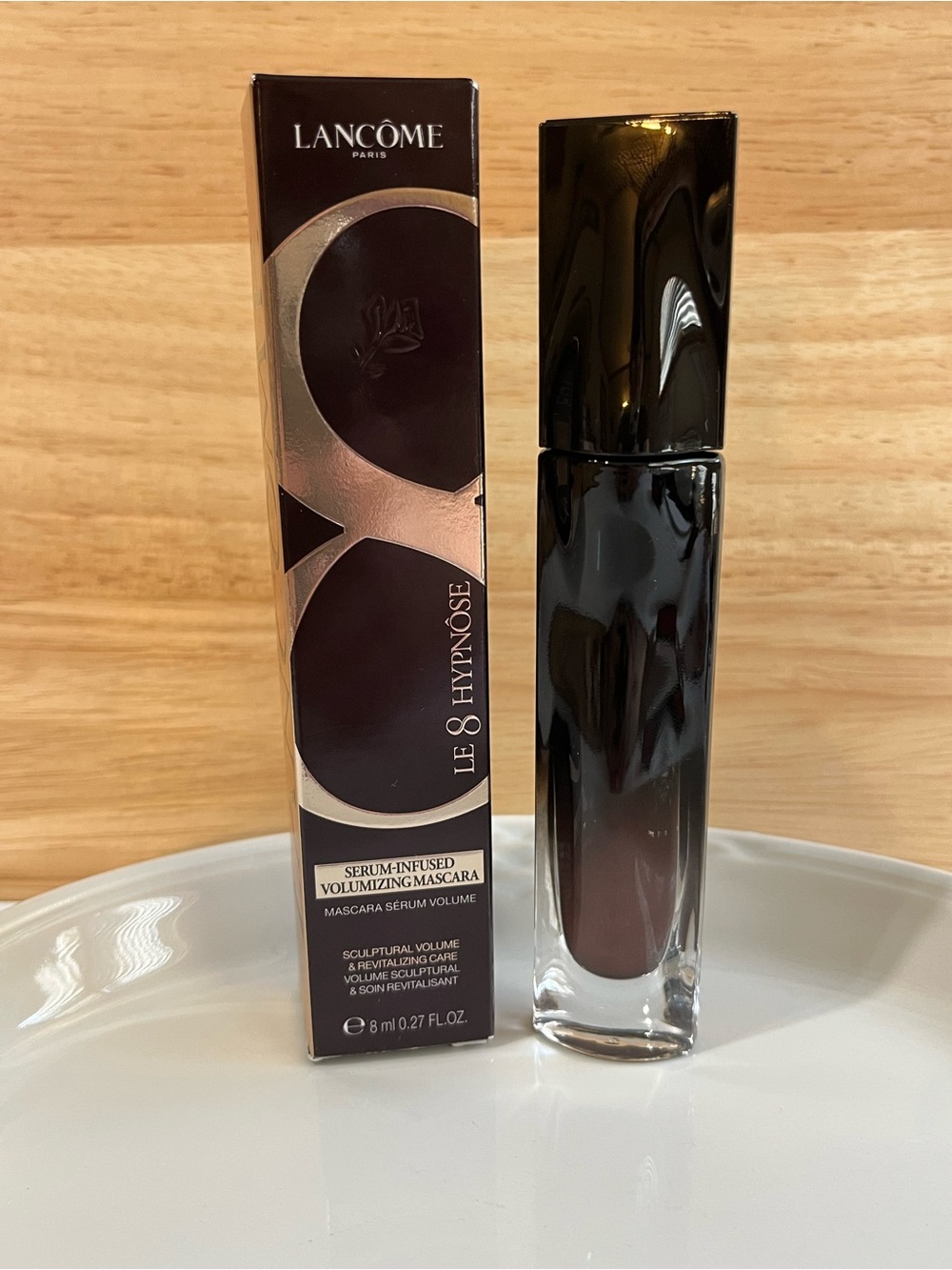 Lancome Le 8 Hypnose Serum Infused Mascara 03 Noir Grenat Amethyst Burgundy